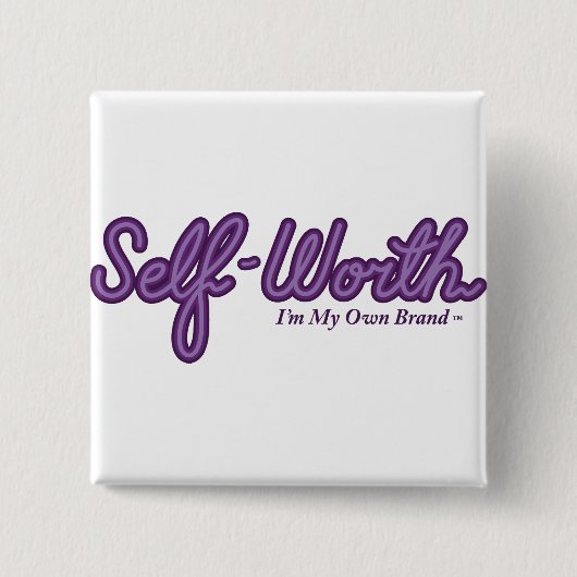 Button je merk omhoog (Voorkant)