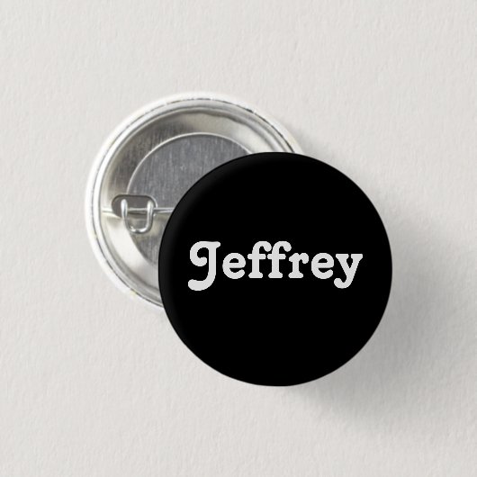 Button Jeffrey (Voorkant /achterkant)
