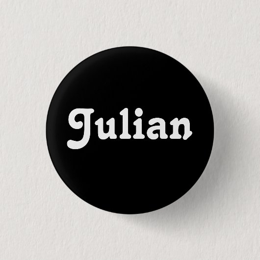 Button Julian (Voorkant)