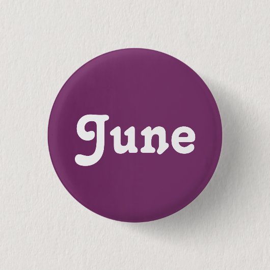 Button juni (Voorkant)