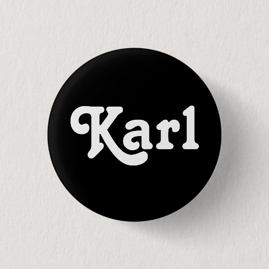 Button Karl (Voorkant)