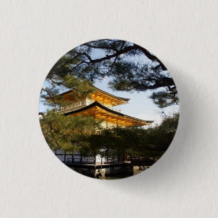Button Kinkakuji (het Gouden Pavilion)