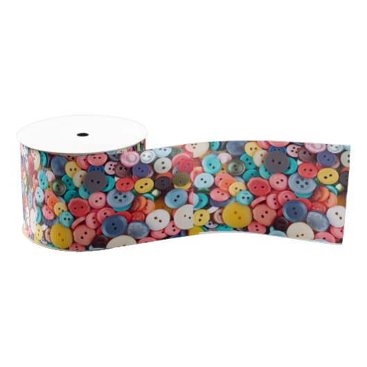 Button, knoppen, knoppen grosgrain lint (Spoel)