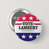 Button Lambert Campaign (Voorkant /achterkant)