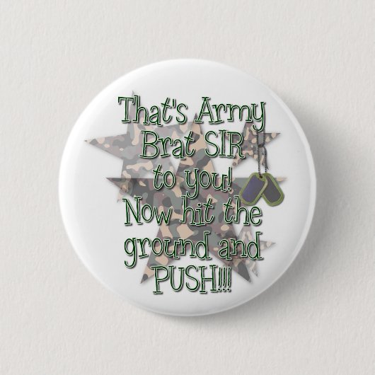 Button - Legermerk Sir (Voorkant)