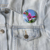 Button lentroze bloemen (In situ)