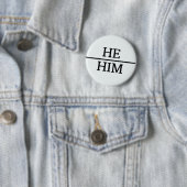 Button LGBTQ Pride Gender Pronouns (In situ)