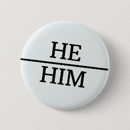 Button LGBTQ Pride Gender Pronouns