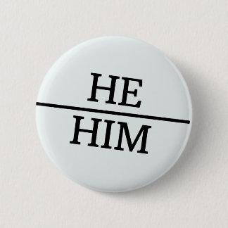 Button LGBTQ Pride Gender Pronouns
