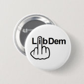 Button Lib Dem Flip (Voorkant /achterkant)