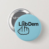 Button Lib Dem Flip (Voorkant /achterkant)