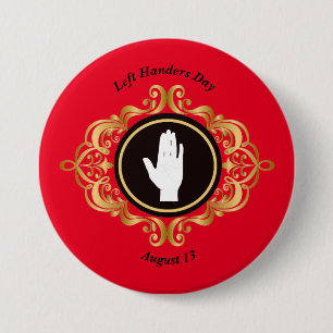 Button Linkerzijde Handers Day Silhouette