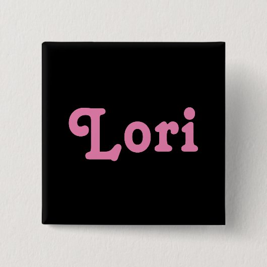 Button Lori (Voorkant)