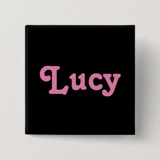 Button Lucy (Voorkant)