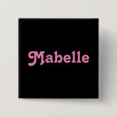 Button Mabelle (Voorkant)