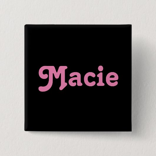Button Macie (Voorkant)