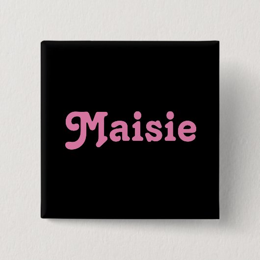 Button Maisie (Voorkant)