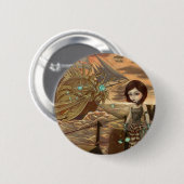 Button "Maritime Sunset" (Voorkant /achterkant)
