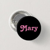 Button Mary (Voorkant /achterkant)