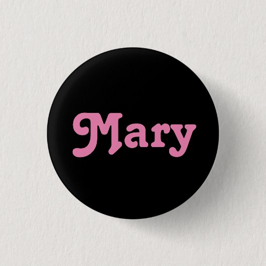 Button Mary (Voorkant)