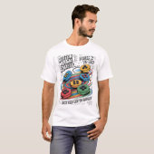 Button Mash Society T-shirt (Voorkant volledig)