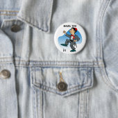 Button: Mazal Tov Ronde Button 5,7 Cm (In situ)