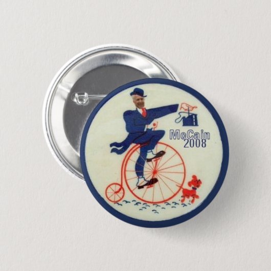 Button McCain 2008 (Voorkant /achterkant)