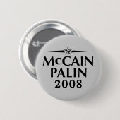 Button McCain Palin 2008 (Voorkant /achterkant)