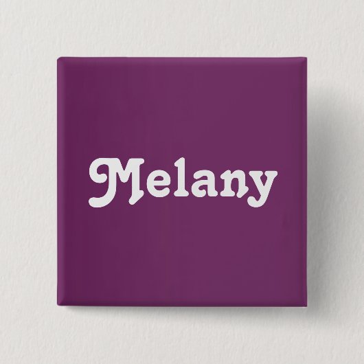 Button Melany (Voorkant)