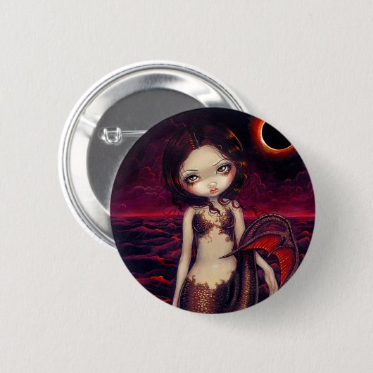 Button "Mermaid Eclipse" (Voorkant /achterkant)