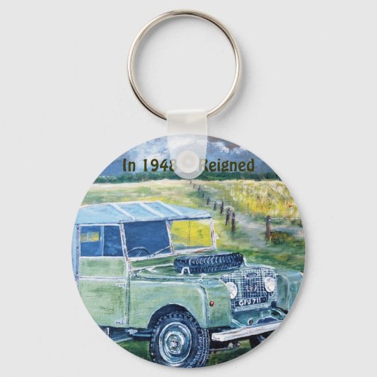 Button met afstandsbediening sleutelhanger (Voorkant)