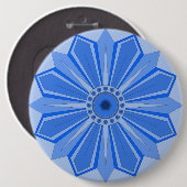 Button met bloemen (Voorkant /achterkant)