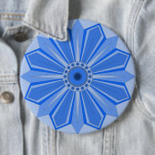 Button met bloemen (In situ)