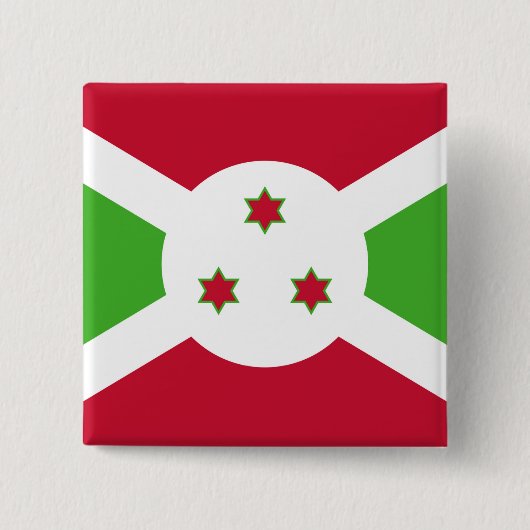 Button met Burundese vlag (Voorkant)