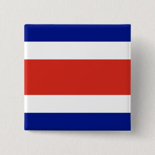Button met Costa Ricaanse vlag