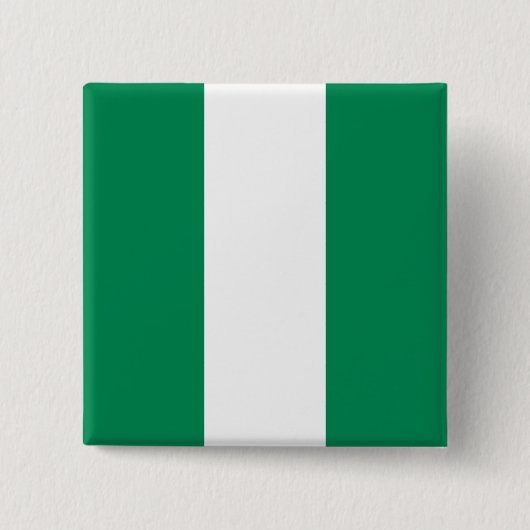 Button met de Nigeriaanse vlag (Voorkant)