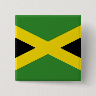 Button met de vlag van Jamaica