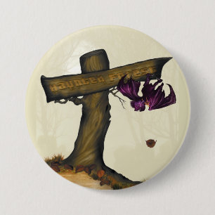 Button met gevlekte bossen