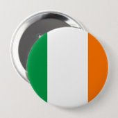 Button met Ierse vlag (Voorkant /achterkant)