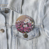 Button met madeliefjes (In situ)