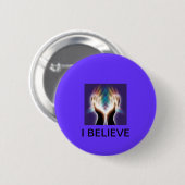 Button met religieus vers (Voorkant /achterkant)