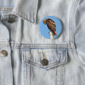 Button met rode vierkant (In situ)