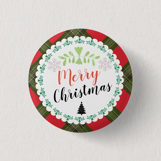 Button met speciale kerstcadeautjes (Voorkant)