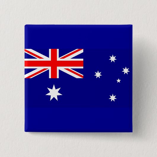 Button met vlag van Australië (Voorkant)