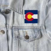 Button met vlag van Colorado (In situ)