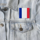 Button met vlag van Frankrijk (In situ)