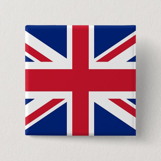 Button met vlag van het Verenigd Koninkrijk (Voorkant)
