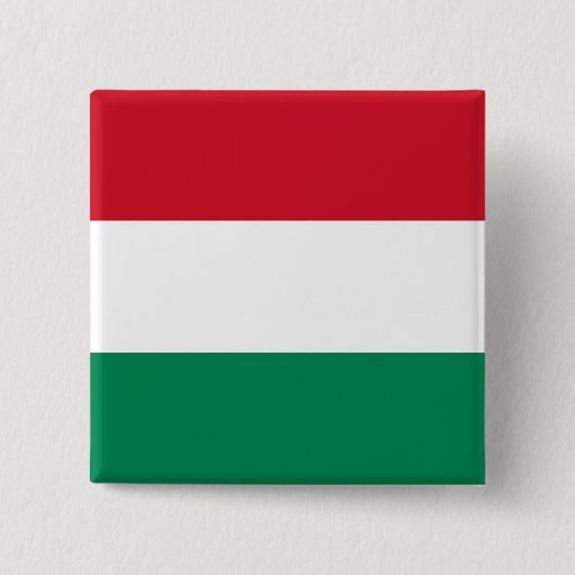 Button met vlag van Hongarije (Voorkant)