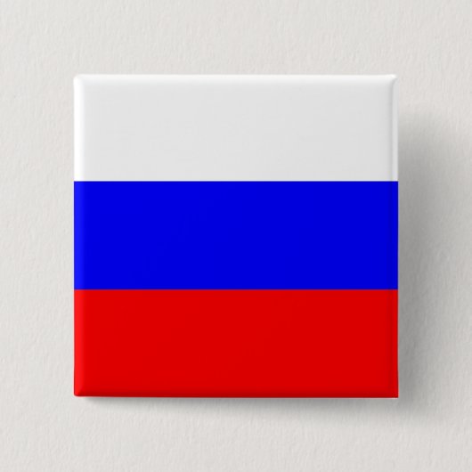 Button met vlag van Rusland (Voorkant)