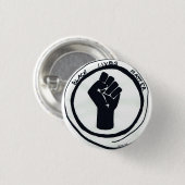 Button met zwarte levens is de eerste. (Voorkant /achterkant)